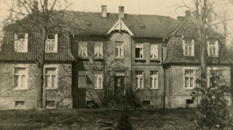 Die Gutshofgärtnerei in Osterbrock sah in den 1920er-Jahren so aus.