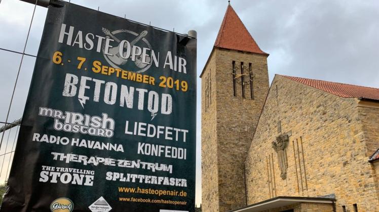 2019 konnte das Haste Open Air an der Christus König Kirche in Osnabrück-Haste das letzte Mal regulär stattfinden. Die Organisatoren hoffen auf eine Fortsetzung im September - wenn auch mit Einschränkungen.