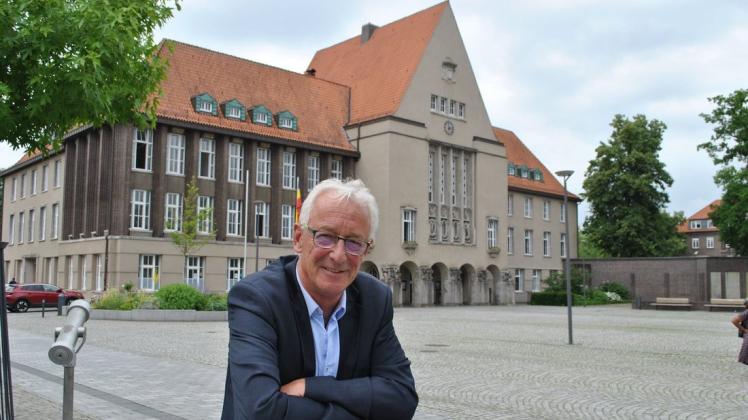 Kehrt dem Rathaus den Rücken: Die Amtszeit von Oberbürgermeister Axel Jahnz endet am 30. Oktober.