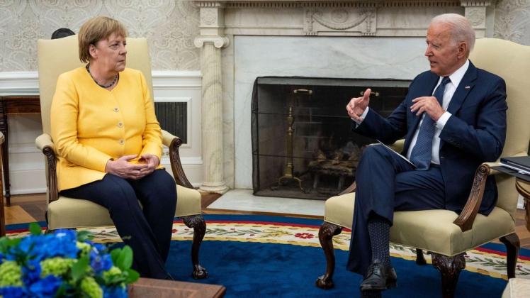Merkel und Biden lassen die transatlantische Freundschaft neu aufleben.