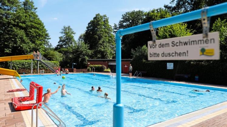 Freien Eintritt haben Kinder in diesem Sommer im Waldbad Schledehausen. (Archivbild)