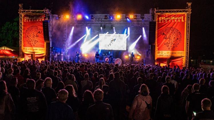 Mitte August geht "Hütte rockt" wieder auf dem Festivalgelände an der Bielefelder Straße am Harderberg über die Bühne. Bisher ist aber nur eine Kapazität von 1000 Besuchern erlaubt.