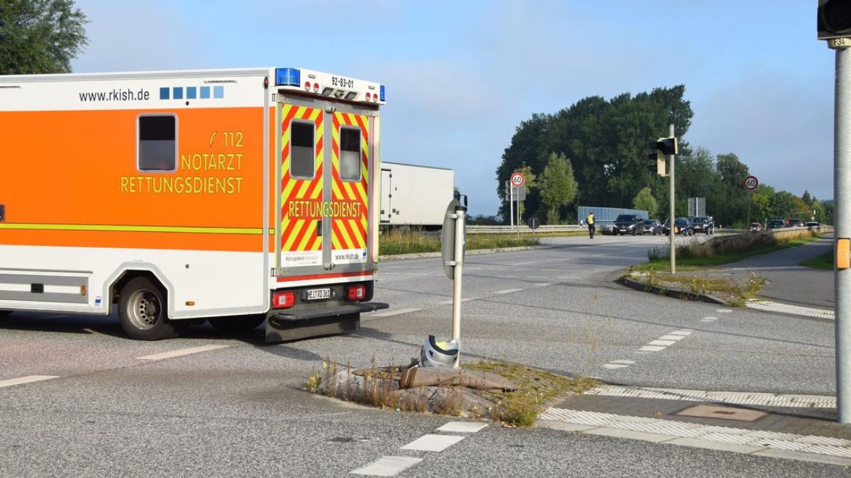 Unfall Auf Der Kreuzung B76 Und Schulweg Eckernförde | SHZ