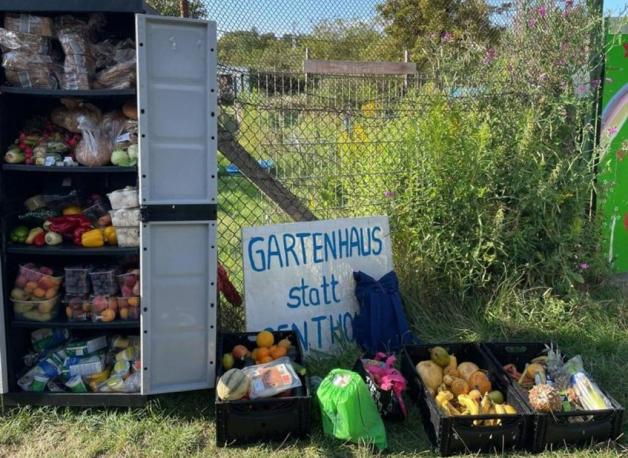 Fairteiler in Rostock für weniger Lebensmittel Verschwendung NNN