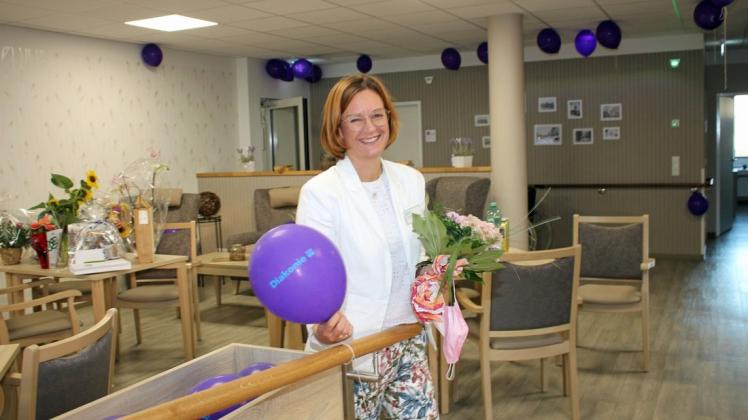 Pflegedienstleiterin Theresa König freut sich über die Eröffnung der Kurzzeitpflege.