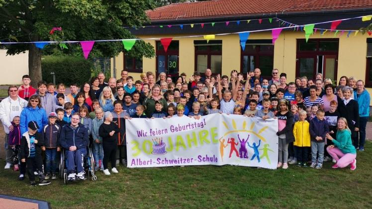 Diese Woche feierte die Albert-Schweitzer-Schule in Wittenberge 30 Jahre Bestehen.