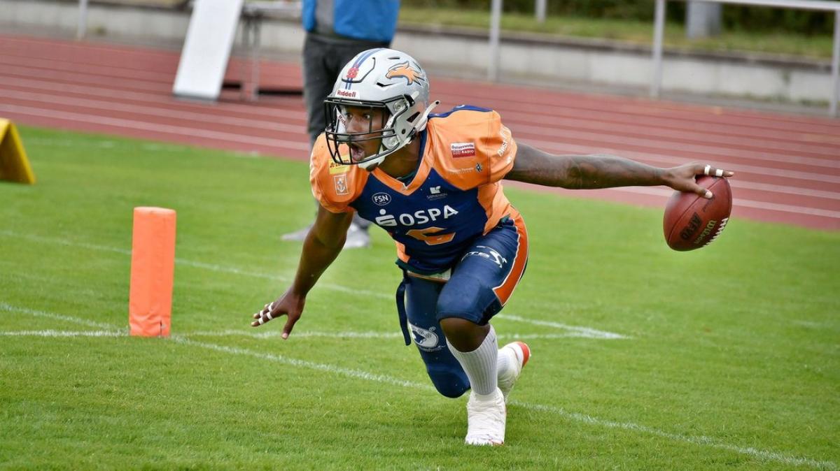 Die American Footballer der Rostock Griffins treffen im NNN