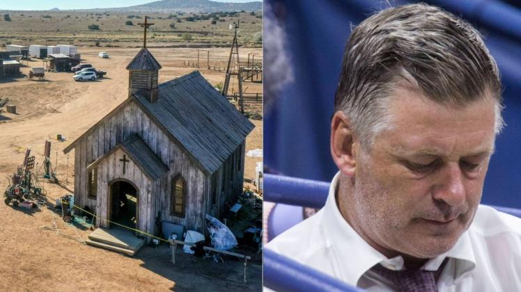 Tragischer Unfall: Alec Baldwin hat am Set auf der Bonanza Creek Ranch eine Kamerafrau erschossen. Tragischer Unfall: Alec Baldwin hat am Set auf der Bonanza Creek Ranch eine Kamerafrau erschossen.