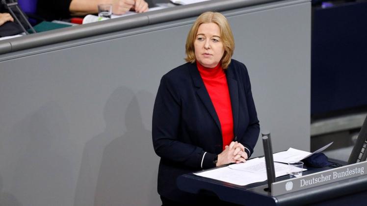 Könnte demnächst eine Etage höher sitzen: Bärbel Bas.