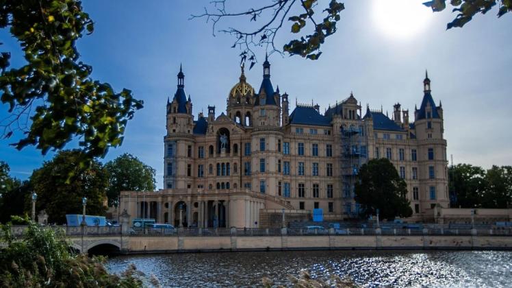Das Schweriner Schloss ist der Sitz des Landtages von Mecklenburg-Vorpommern.
