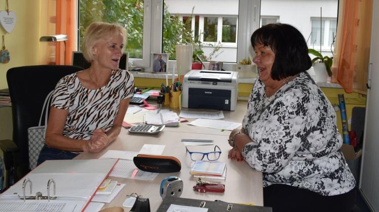 Zur Frauenaktionswoche der Stadt und des Freizeithauses „Sausewind“ laden Simone Förster und Heike Schweda vom 19. Oktober bis 26. Oktober 2021.