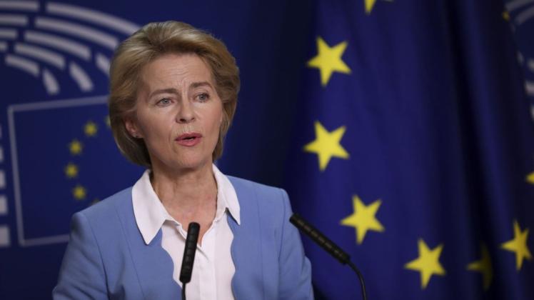 EU-Kommissionspräsidentin Ursula von der Leyen hat die schwierige Aufgabe, die EU zusammen zu halten