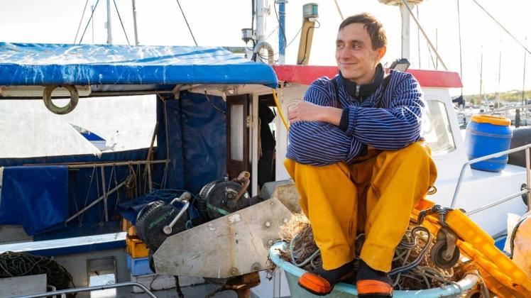 Dennis Freitag, 27 Jahre alt, Beruf: Ostseefischer.