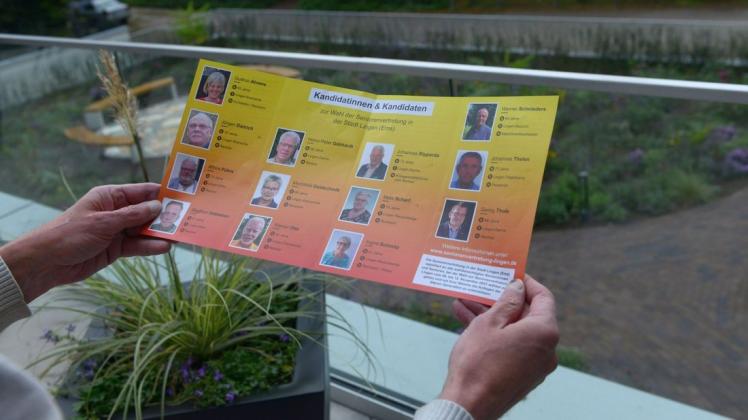 13 Männer und Frauen kandidieren für einen Sitz in der Seniorenvertretung in Lingen.