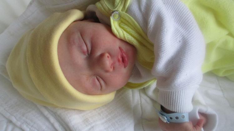 Der kleine Gabriel kam am Abend des 2. Oktober zur Welt.