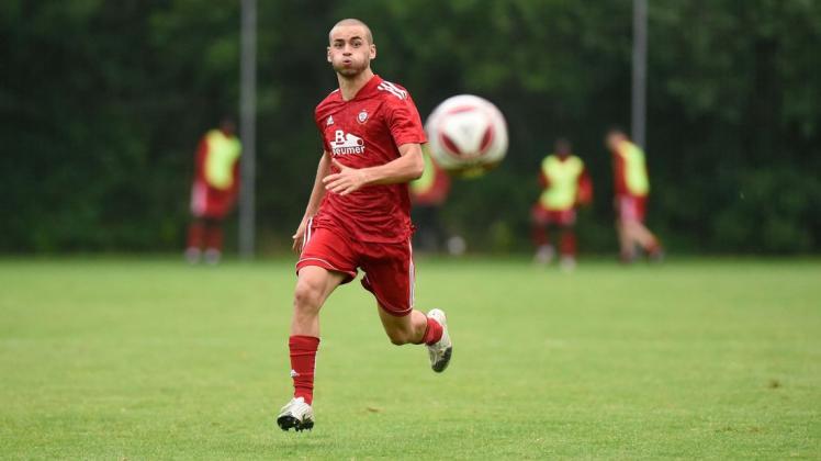 Hamza Lagrib spielt am Sonnabend um 15 Uhr mit dem Rostocker FC beim Landesrivalen MSV Pampow.