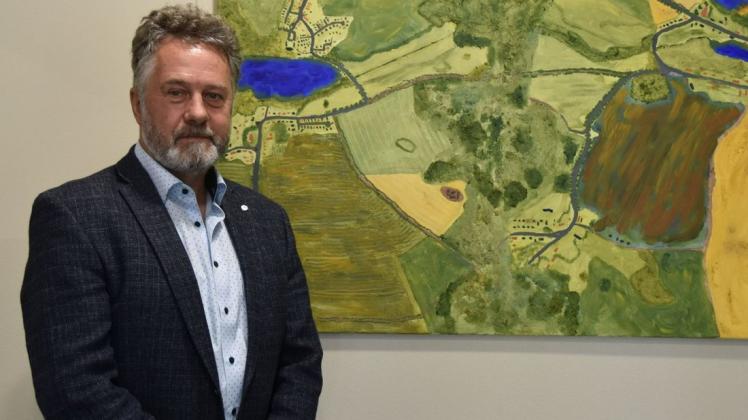 Der neue Bürgermeister von Klein Trebbow: Rainer Kloth