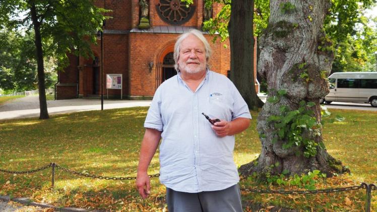 Jahrzehnte im Dienst der ev. Kirche Oldesloe und der Menschen: Pastor Volker Hagge.