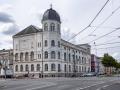 Stolz erhebt sich an der Steintor-Kreuzung in der Innenstadt der Turm des alten Schifffahrtsmuseums. Doch wegen Baufälligkeit ist dieser bereits um zehn Zentimeter abgesackt.