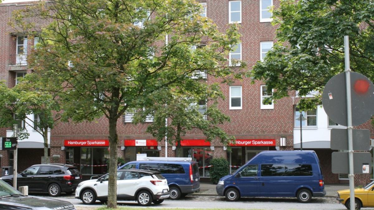 Norderstedt Einbruch in Haspa Täter kamen mit schwerem Gerät SHZ