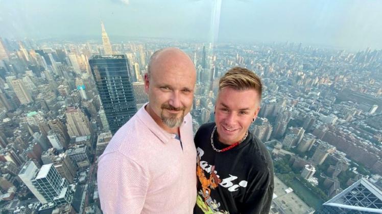 Christian-Arne und Stephan Kröger fühlen sich wohl in ihrer neuen Heimatstadt New York.