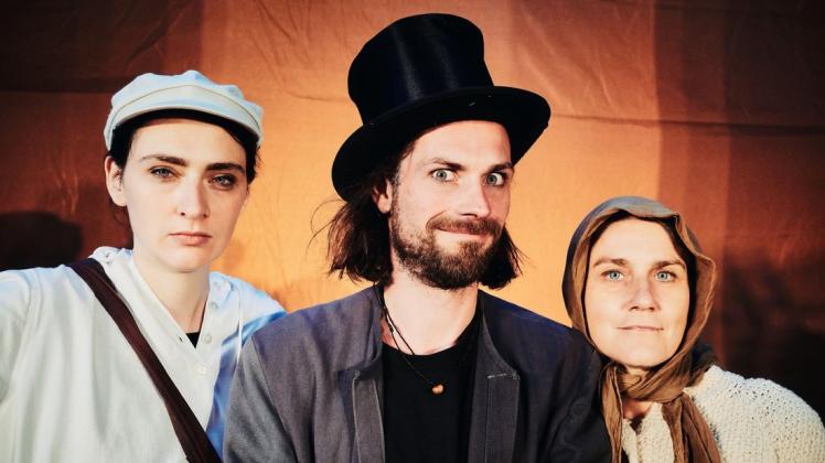 Lydia Wilke, Paul Lücke und Sandra-Uma Schmitz bilden das Actionauten Kollektiv. Lydia Wilke, Paul Lücke und Sandra-Uma Schmitz bilden das Actionauten Kollektiv.