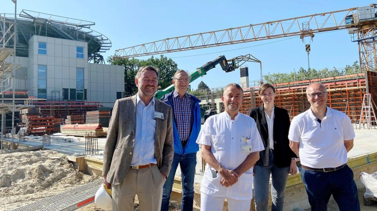 Baustelle Am Klinikum Itzehoe Kommt Gut Voran | SHZ