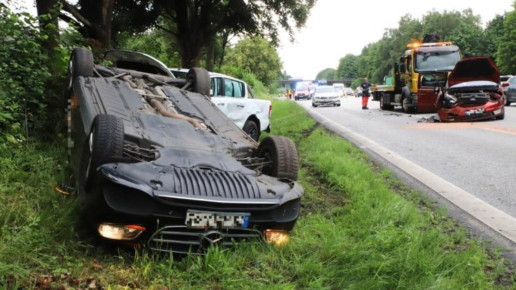 Unfall Auf A23: Vier Verletzte Bei Pinneberg | SHZ