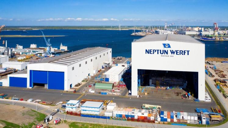 Bei der Meyer-Tochter Neptun werden Teile der Marinetanker gebaut.