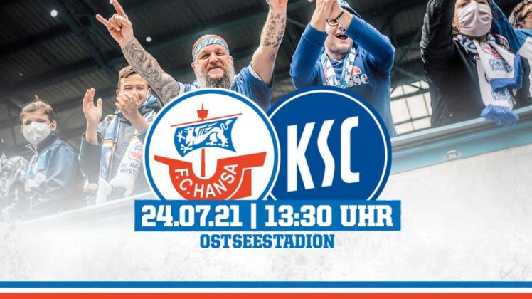 Am Dienstag ab 15 Uhr gibt es für Mitglieder, die keine Dauerkarte haben, 2500 Tickets für das Heimspiel des FC Hansa gegen den Karlsruher SC zu erwerben.