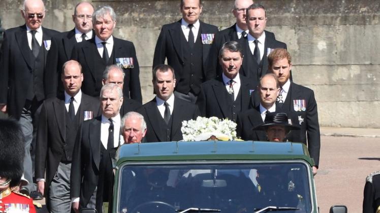 Trauerzug für Prinz Philip: Das waren die bewegendsten Momente bei der Beerdigung.