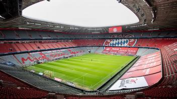 Bald kein EM-Spielort mehr? Die Allianz Arena in München. Foto: Matthias Balk/dpa