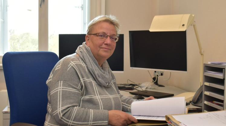 Richterin Brunhild Steding geht am Freitag in den Ruhestand. Sie war 38 Jahre lang am Amtsgericht Güstrow tätig.
