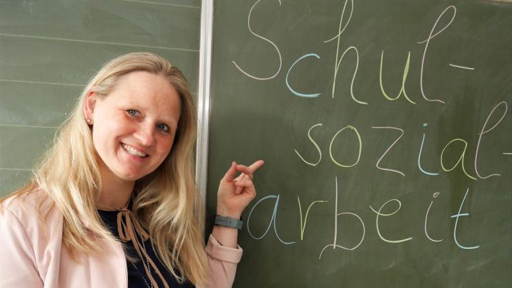 Ulrike Jörke ist seit Beginn des Schuljahres 2020/21 als Schulsozialarbeiterin an der Grundschule Vörden tätig.