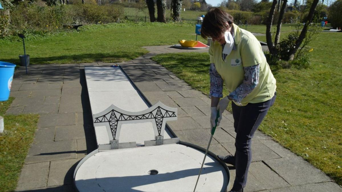 Minigolfplatz am NOK in Rendsburg hat geöffnet