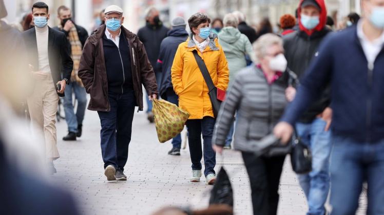 Seit mehr als einem halben Jahr galt in der Flensburger Innenstadt eine Maskenpflicht.