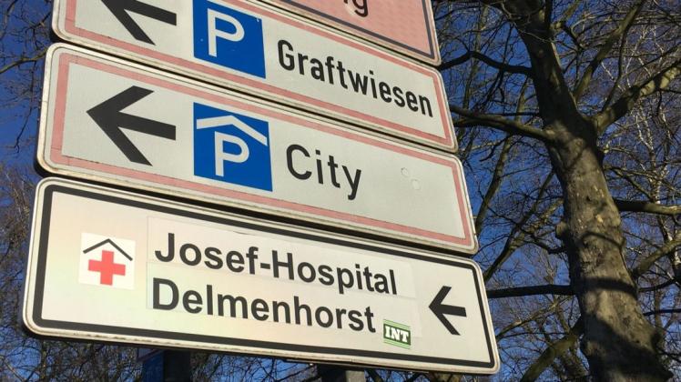 Im Josef-Hospital Delmenhorst könnte es bald eine Lockerung der Besuchsregeln geben.