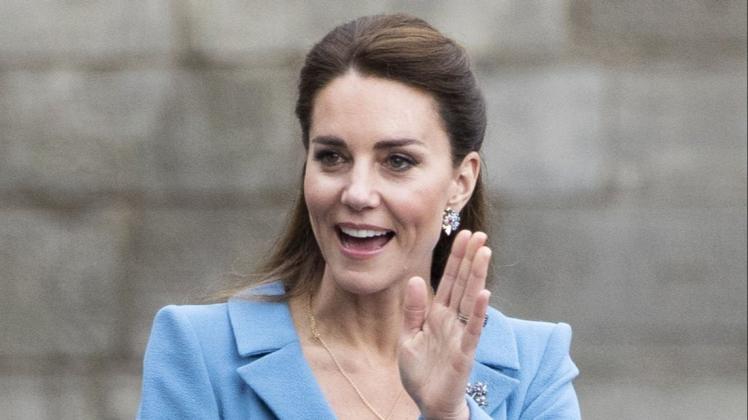 Kate, Herzogin von Cambridge, wurde im Londoner Science Museum gegen das Coronavirus geimpft.