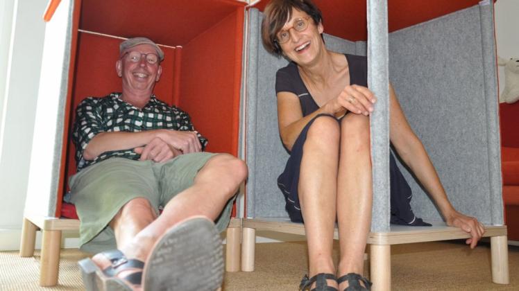 Sie entwickeln langlebige und funktionale Kindermöbel: Tim und Sabine Schinkel.