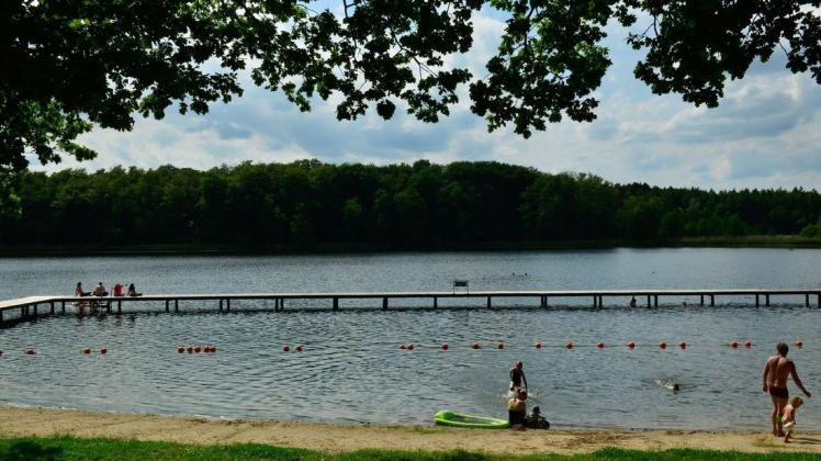 Nicht nur zum Baden, der Passower See wir demnächst auch wieder ein Veranstaltungsort sein.