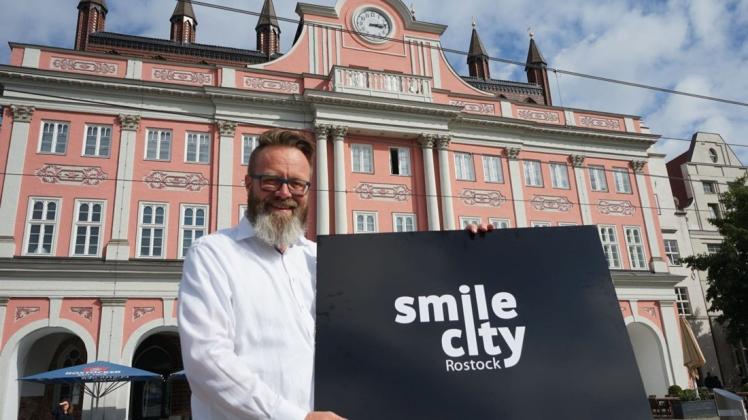 In dem Projekt Smile City will Rostocks Oberbürgermeister Claus Ruhe Madsen (parteilos) auch seinen 10-Jahres-Plan über Großprojekte in Rostock veröffentlichen.