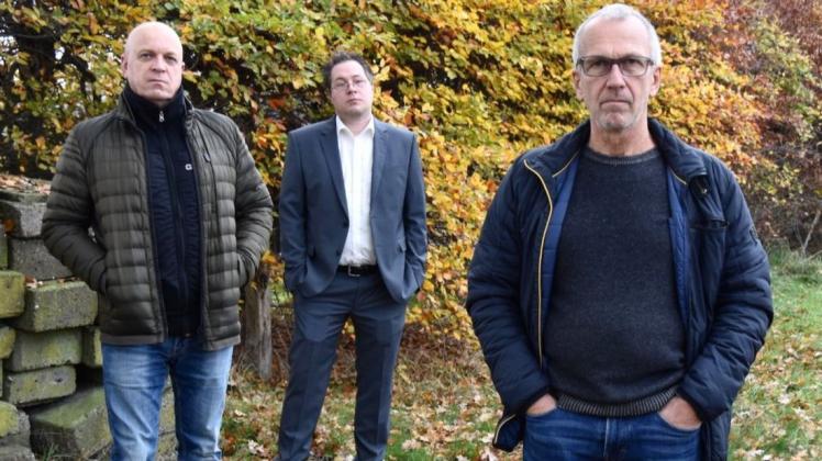 Detlef Blanke, Stefan Mingen und Stephan Prinz (von links) sind drei Gesichter der noch jungen Initiative DELKultur.