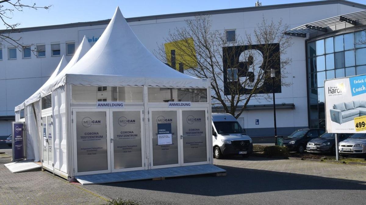 CoronaTestzentrum bei Möbel Hardeck in Bramsche geht in Betrieb