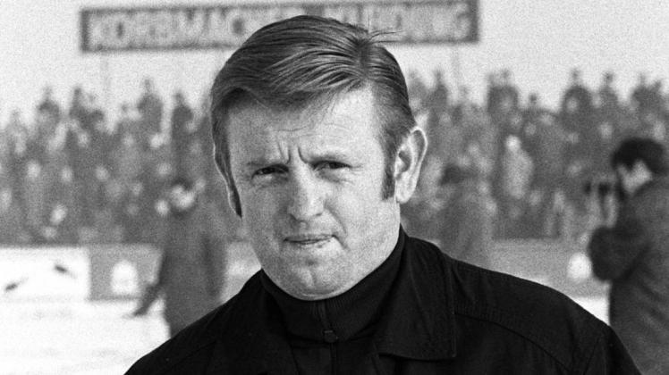 Erwin Piechowiak 1971 als Trainer der Sperber Hamburg.
