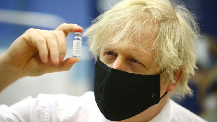 Boris Johnson vertraut nach wie vor dem Corona-Impfstoff von Astrazeneca.