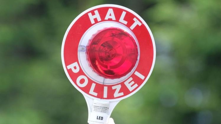 Die Polizei hat bei Harpstedt einen Autofahrer erwischt, der unter Drogen am Steuer saß. (Symbolfoto)