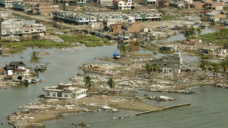 Der verheerende Tsunami kostete 230.000 Menschen das Leben und hinterließ eine Schneise der Verwüstung.
