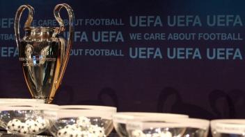 Die Trophäe der Champions League. Foto: imago images/PanoramiC