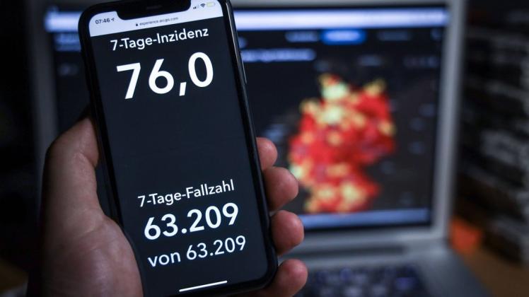 Interaktive Karte: Wie hoch ist die Sieben-Tage-Inzidenz in Deutschlands Landkreisen?