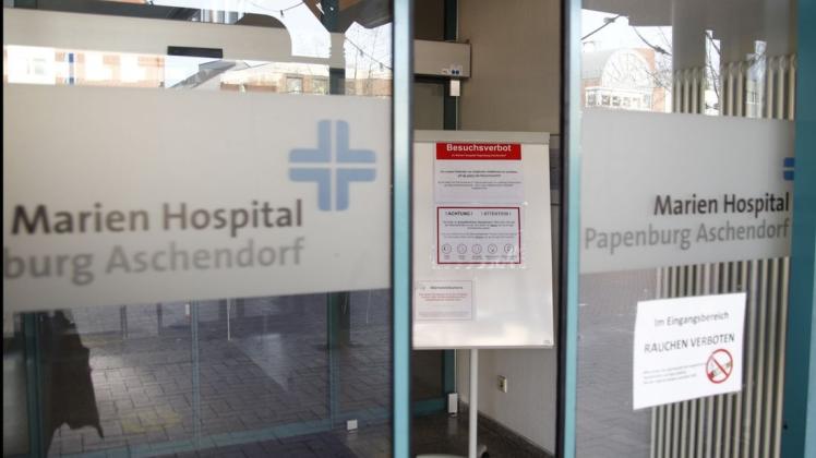 Anfang Februar gab es Marien-Hospital in Papenburg einen Corona-Ausbruch.